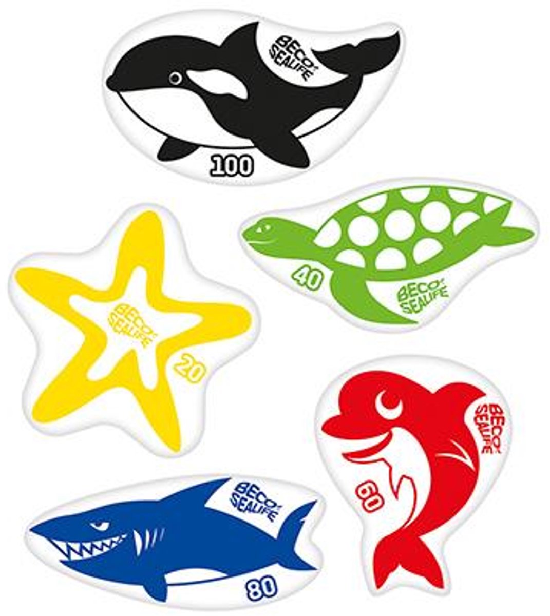  -SEALIFE® duikdieren - set 5 stuks