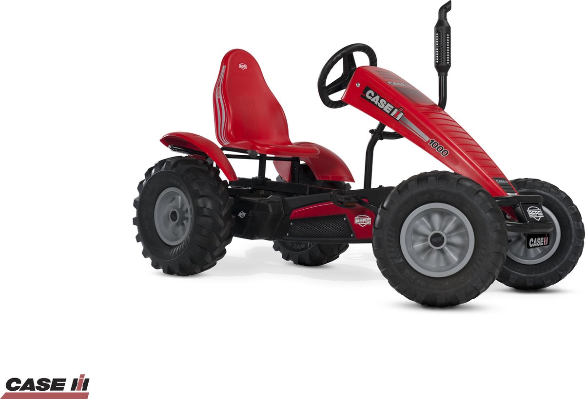   Elektrische   met XXL frame Case IH E-BFR-3 met drie versnellingen rood vanaf 5 jaar