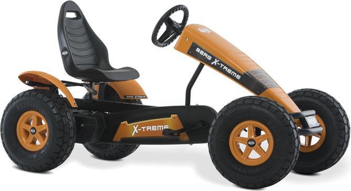 BERG Elektrische Skelter met XXL frame X-Treme E-BFR-3 met drie versnellingen oranje vanaf 6 jaar