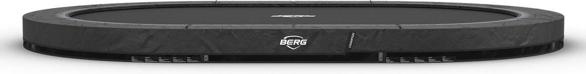 BERG Sport inground trampoline ovaal Champion grijs 470 cm 14+