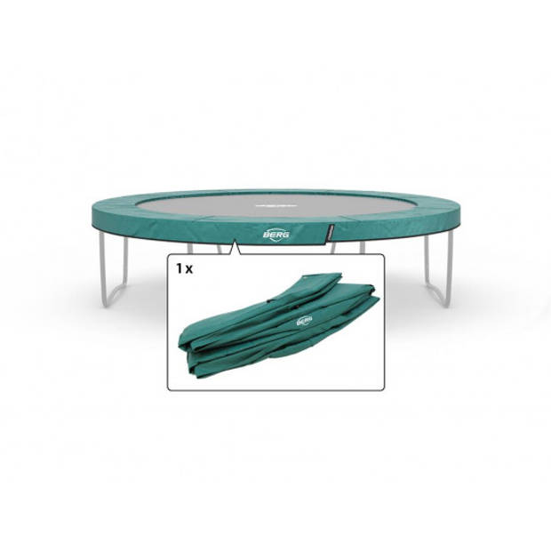 BERG Trampoline Beschermrand Champion - 330 cm - Groen