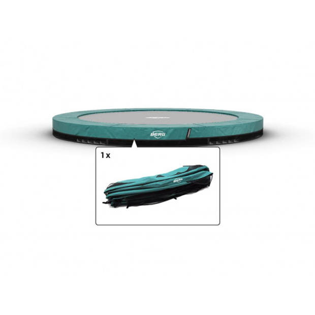   Trampoline Beschermrand Champion - InGround - 330 cm - Groen