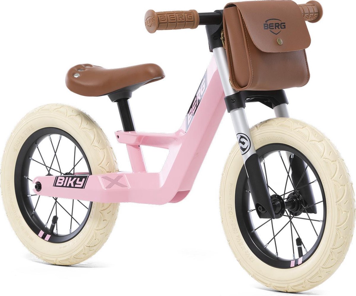   loopfiets Biky Retro roze