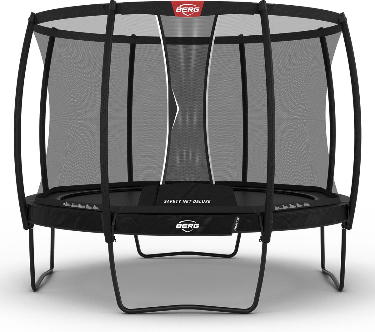 BERG trampoline rond Champion Regular zwart 330 cm met veiligheidsnet deluxe XL