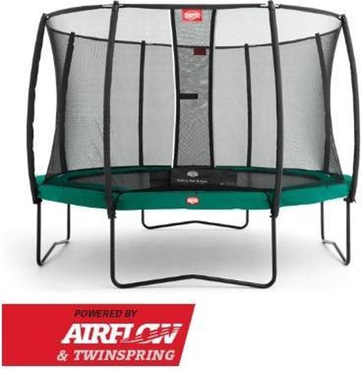 Trampoline   Champion Green 330 + Safety Net Deluxe