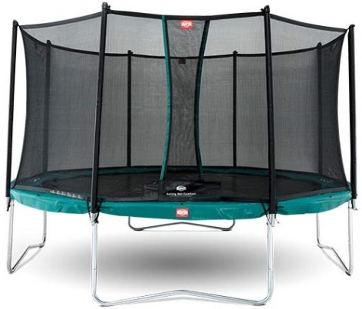 Trampoline BERG Favorit Green 380 + Safety Net Comfort