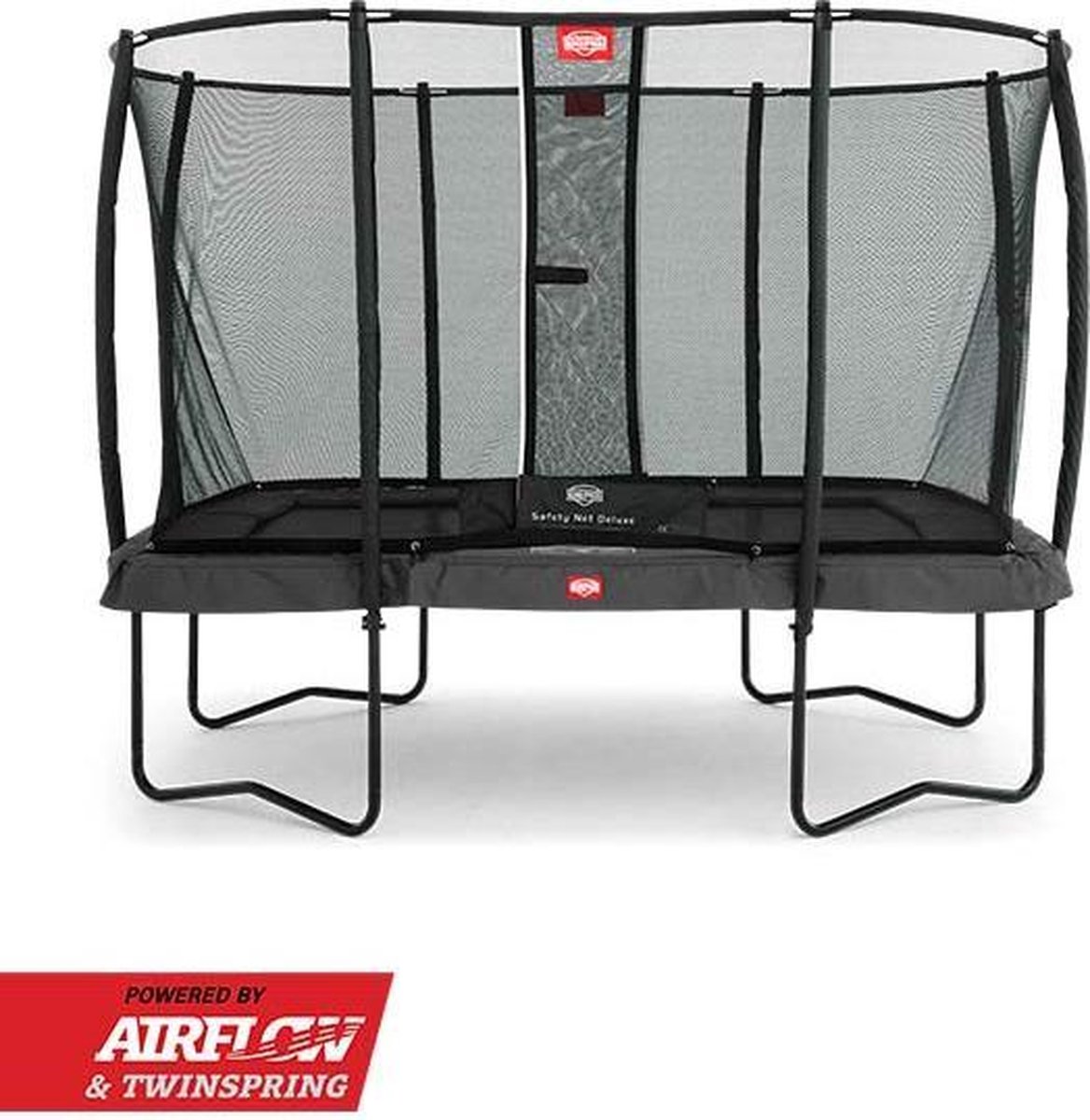 Trampoline BERG Ultim Champion Regular 330 X 220 Grey + Safety Net Deluxe