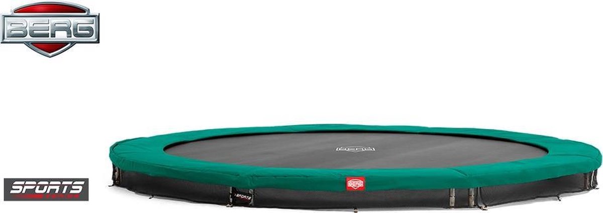 Trampoline Berg Favorit inground 330 cm groen