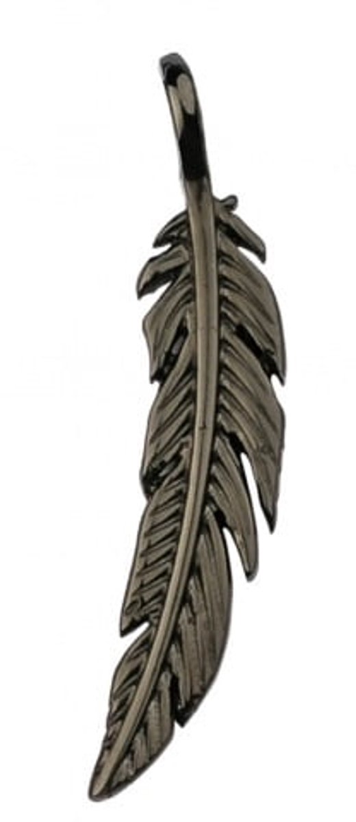 Droomvanger veer hanger zwart