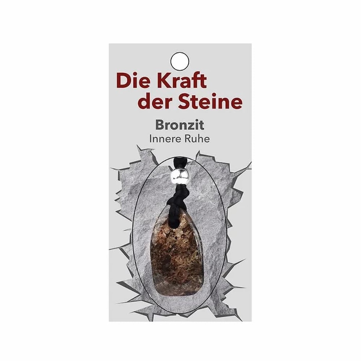 Hanger met Krachtsteen Bronziet