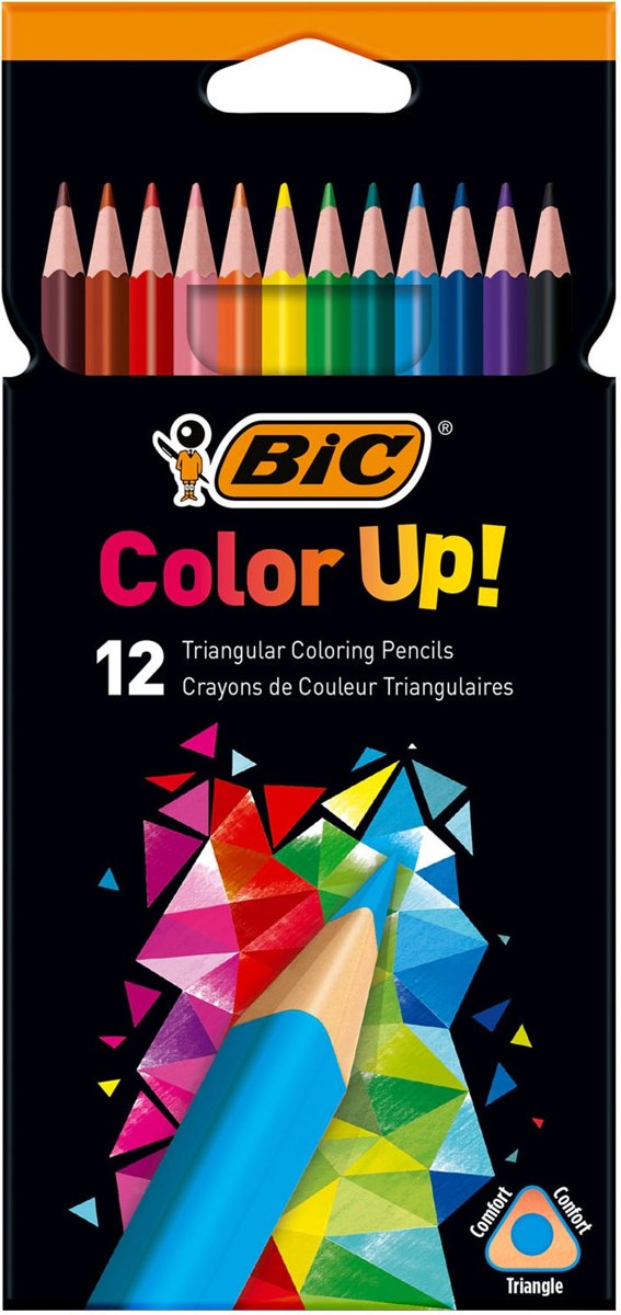 BIC Kids Color Up! Kleurpotloden, 12st.