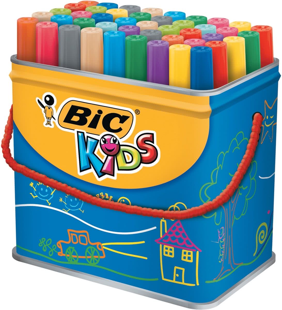 BIC Kids Visacolor XL, 48st.