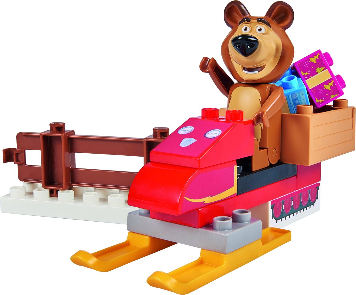 PLAY BIG-MASHA & BEAR -BEARS SNOWMOBILE