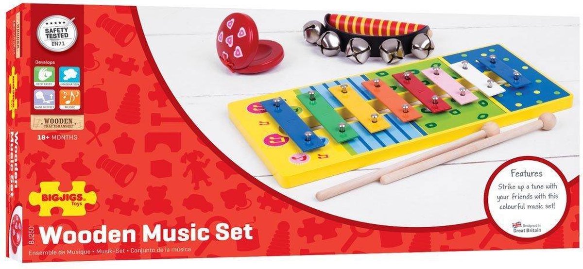 BigJigs Wooden Music Set