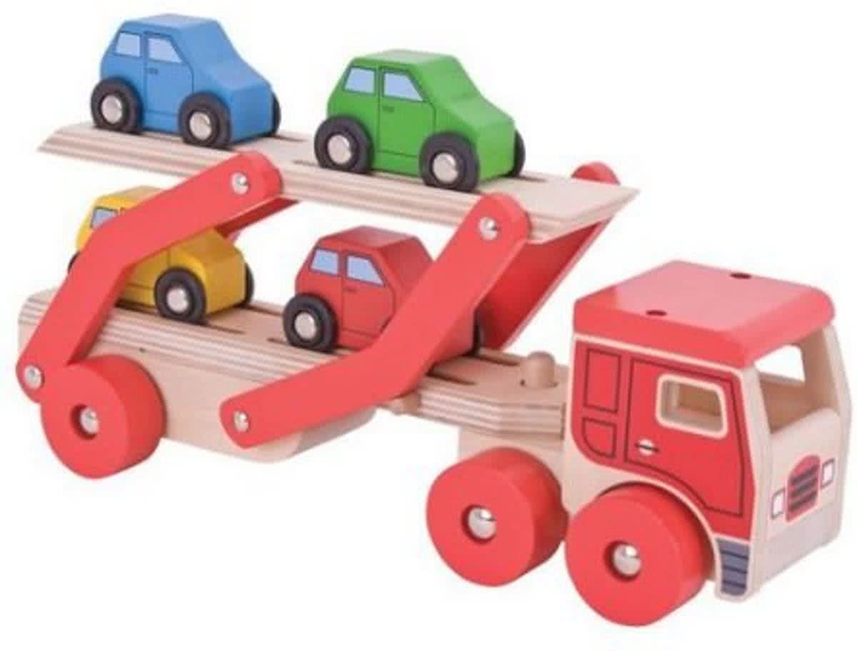 BigJigs houten trein Car Loader