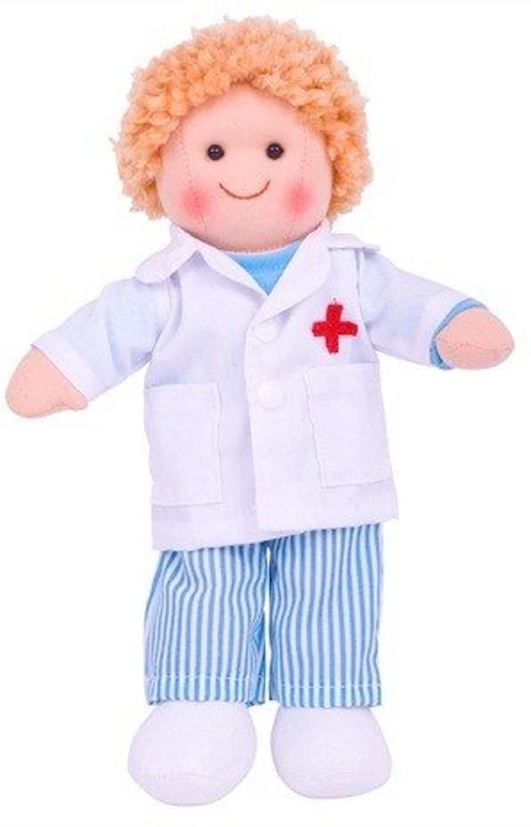 Bigjigs - Pop - Dokter Tommy 28cm