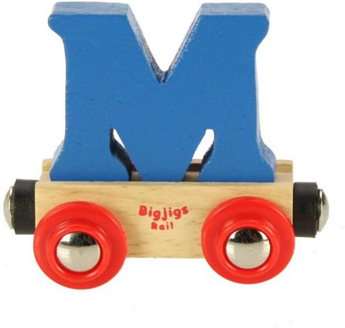 Bigjigs - Rails - Naamtrein - Letter M