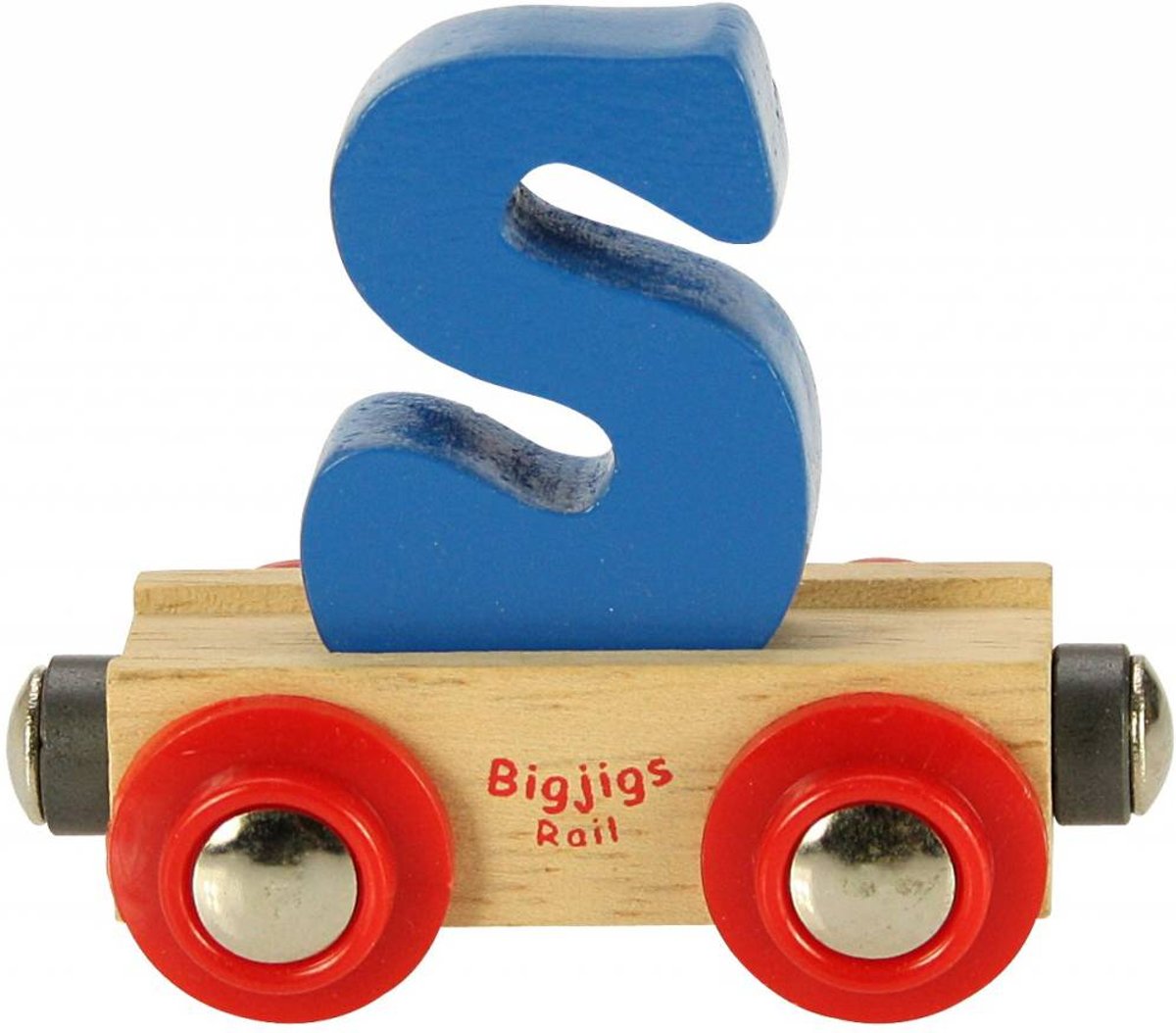 Bigjigs - Rails - Naamtrein - Letter S