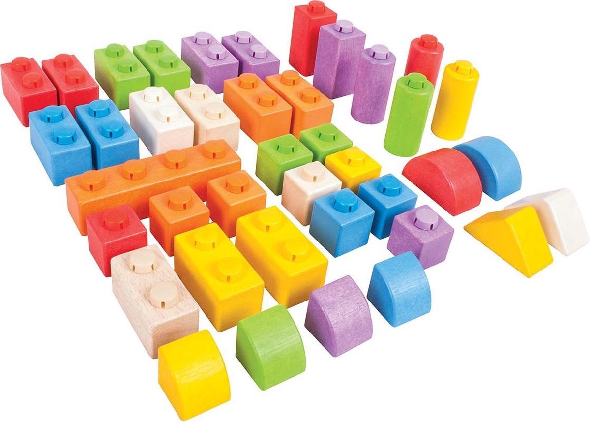 Bigjigs Click Blocks (Intermediate Pack)