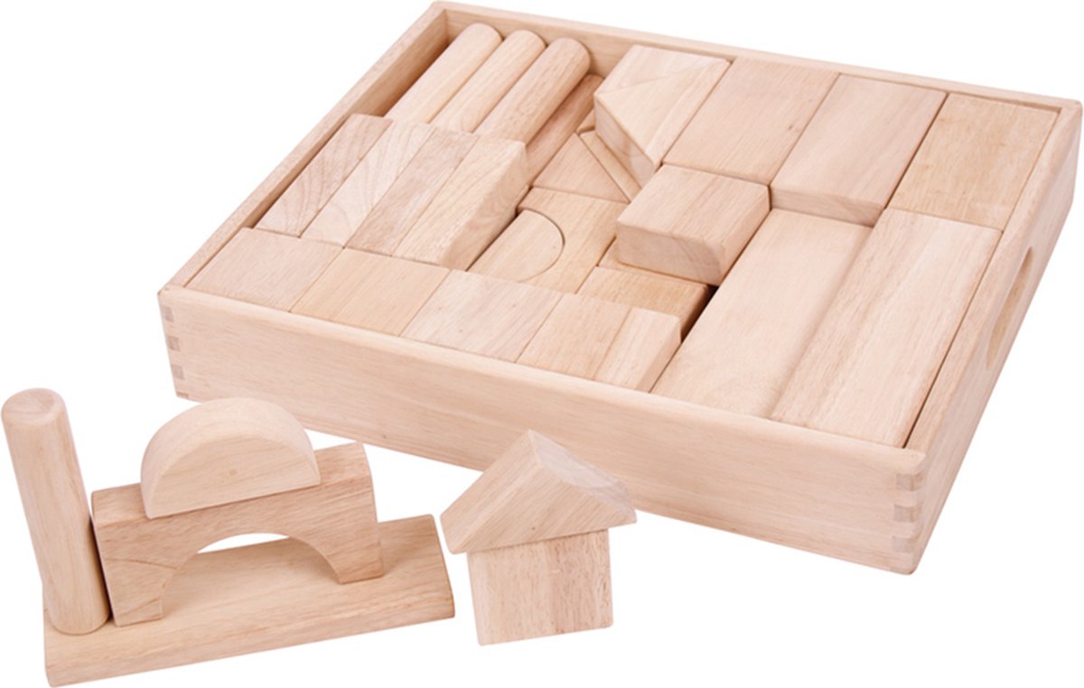 Bigjigs Large Wooden Blocks