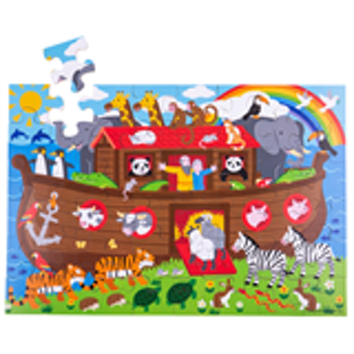 Bigjigs Noahs Ark Floor Puzzle (48 piece)