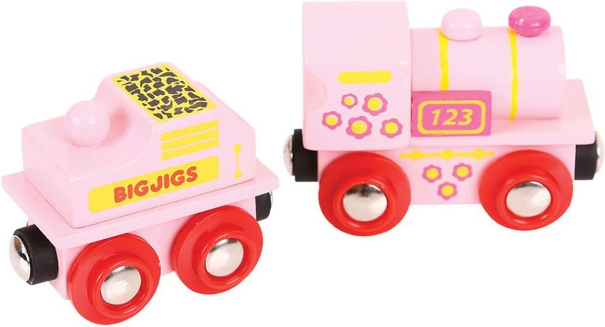 Bigjigs Pink 123 Engine