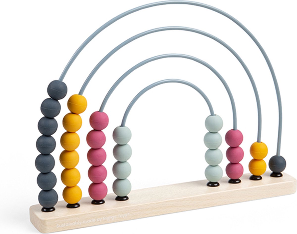 Bigjigs Rainbow Abacus - FSC 100%