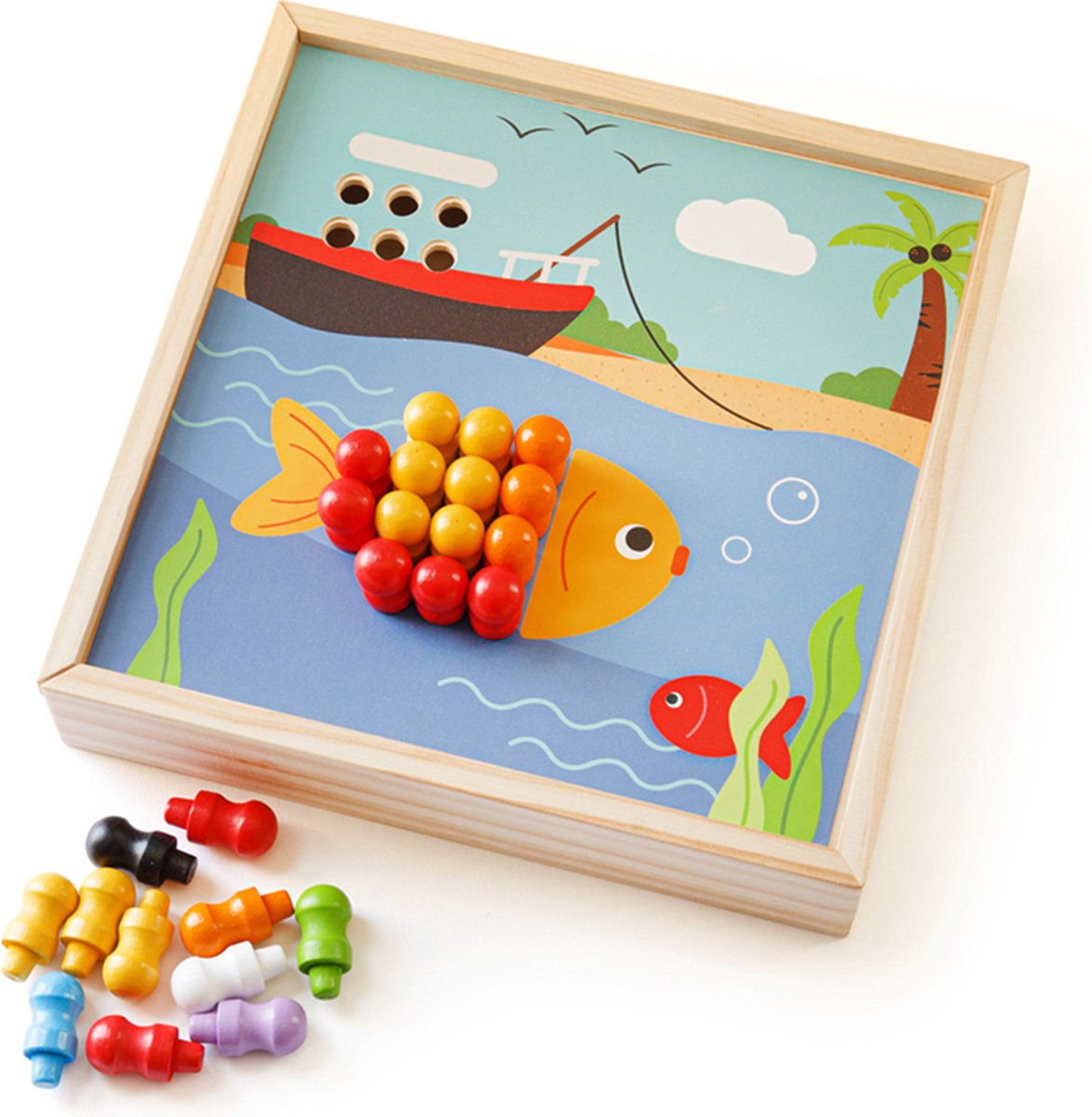 Bigjigs Seaside Peg Board