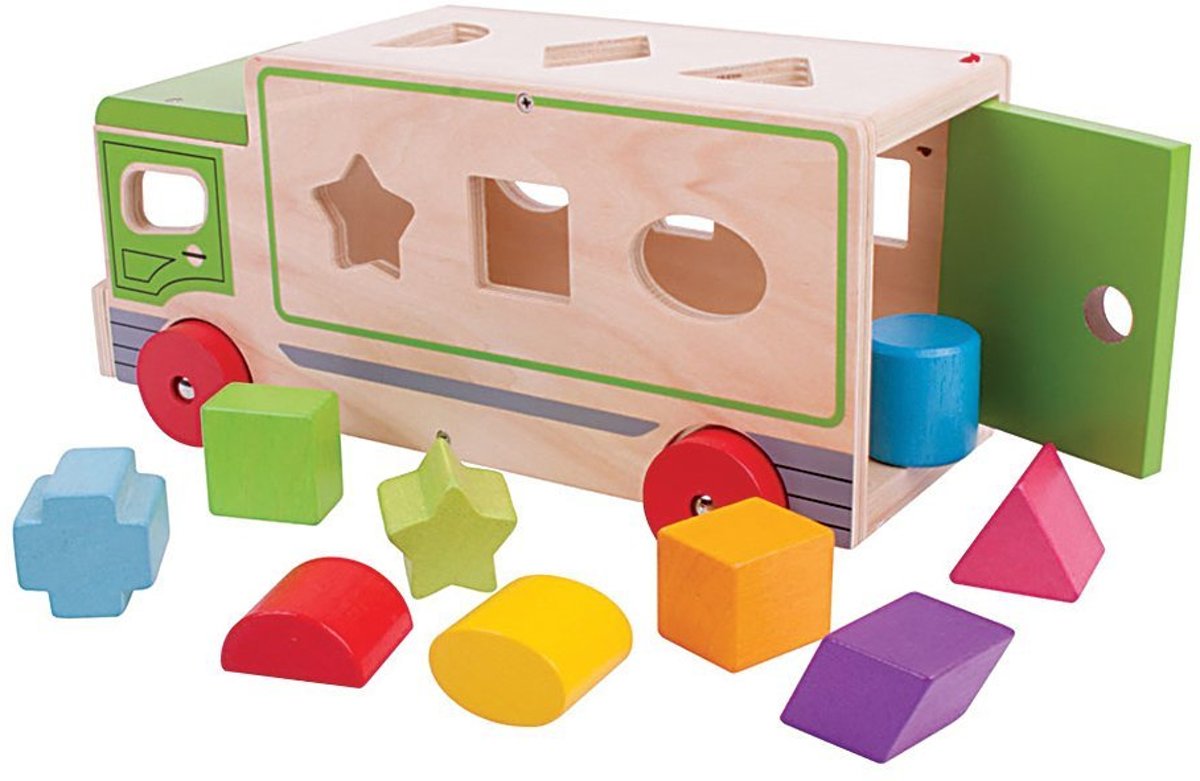 Bigjigs Shape Sorting Lorry