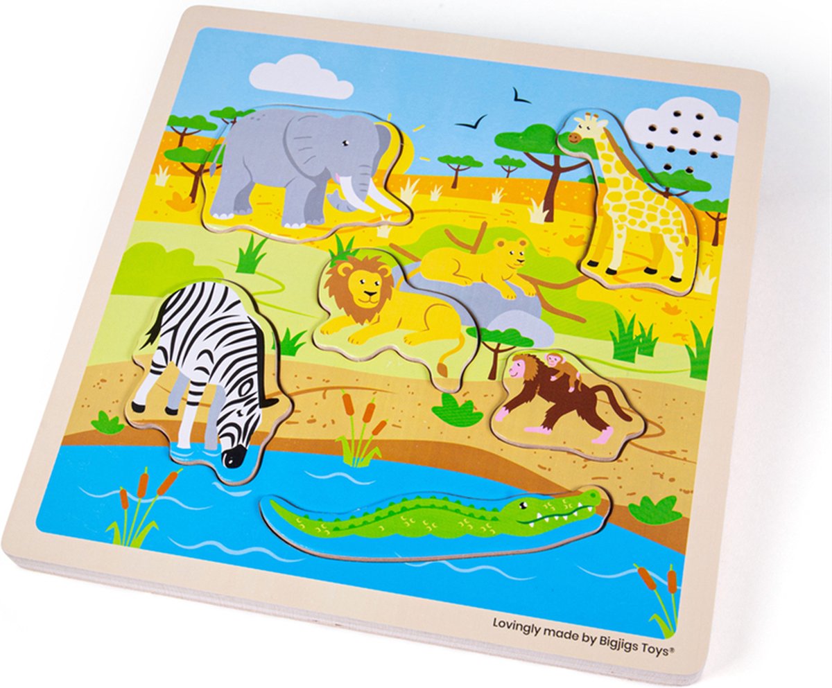 Bigjigs Sound Puzzle - Safari