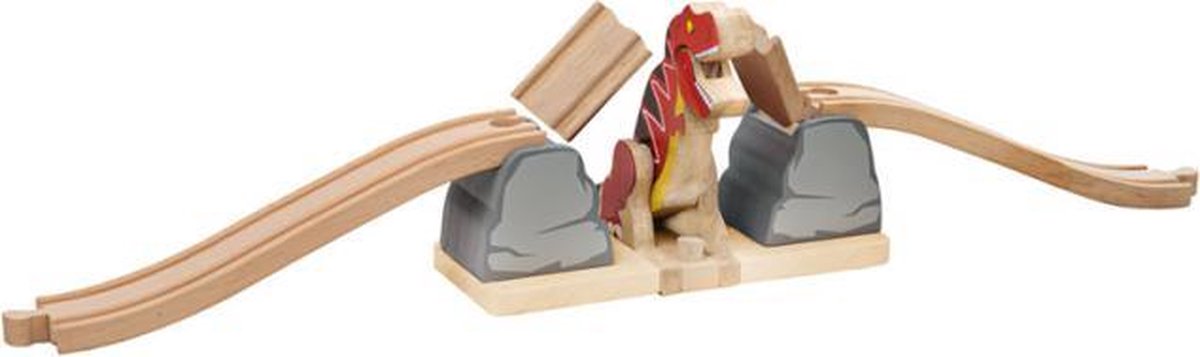 Bigjigs T-Rex Bursting Bridge