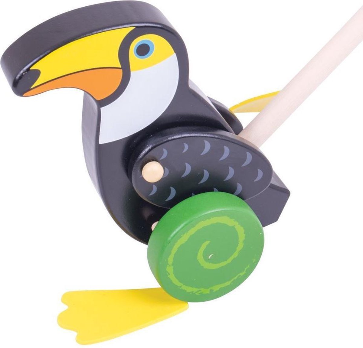 Bigjigs Toucan Push Along (4)