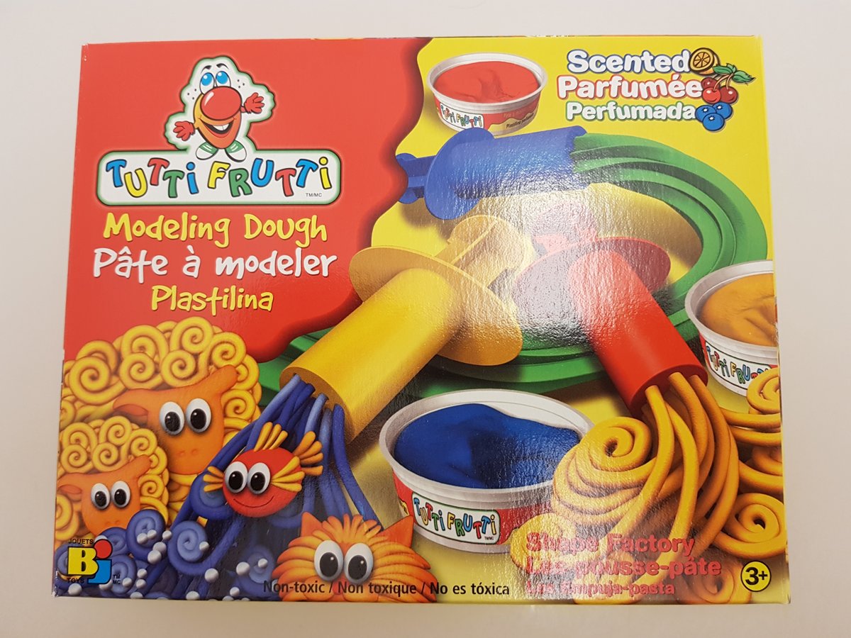 Tutti frutti boetseerklei + 3 spuitjes