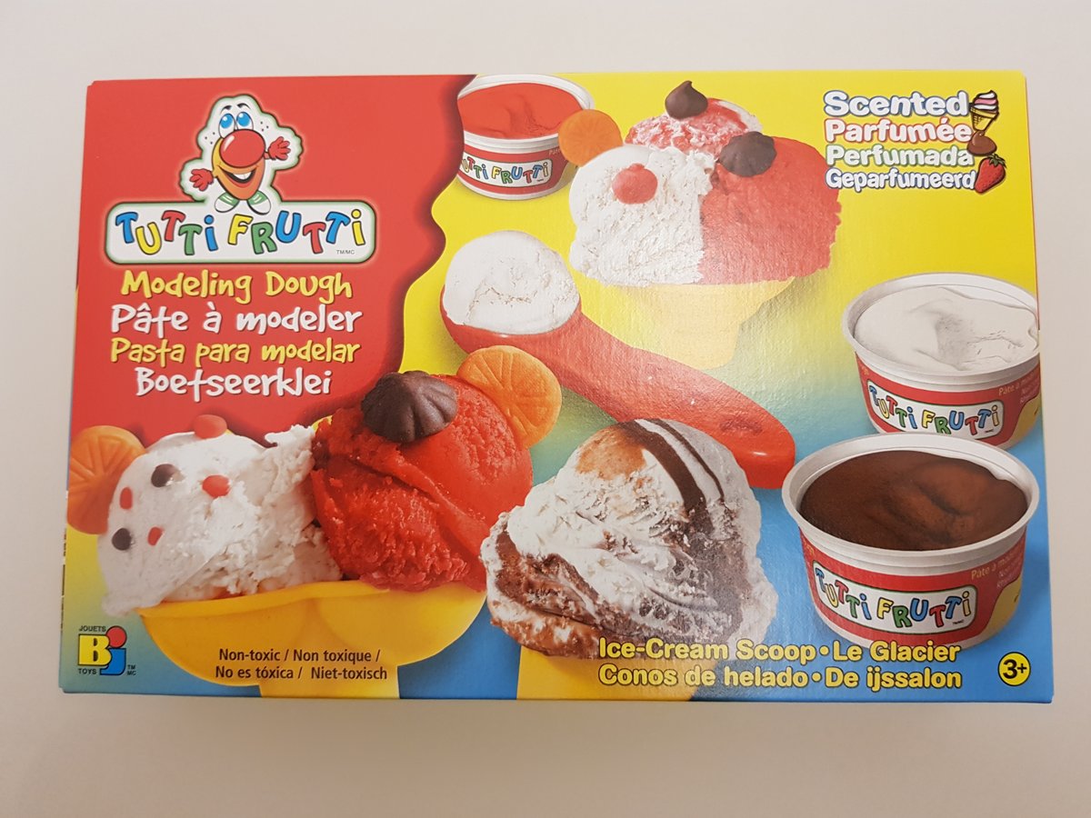 Tutti frutti boetseerklei - ijsjes maken