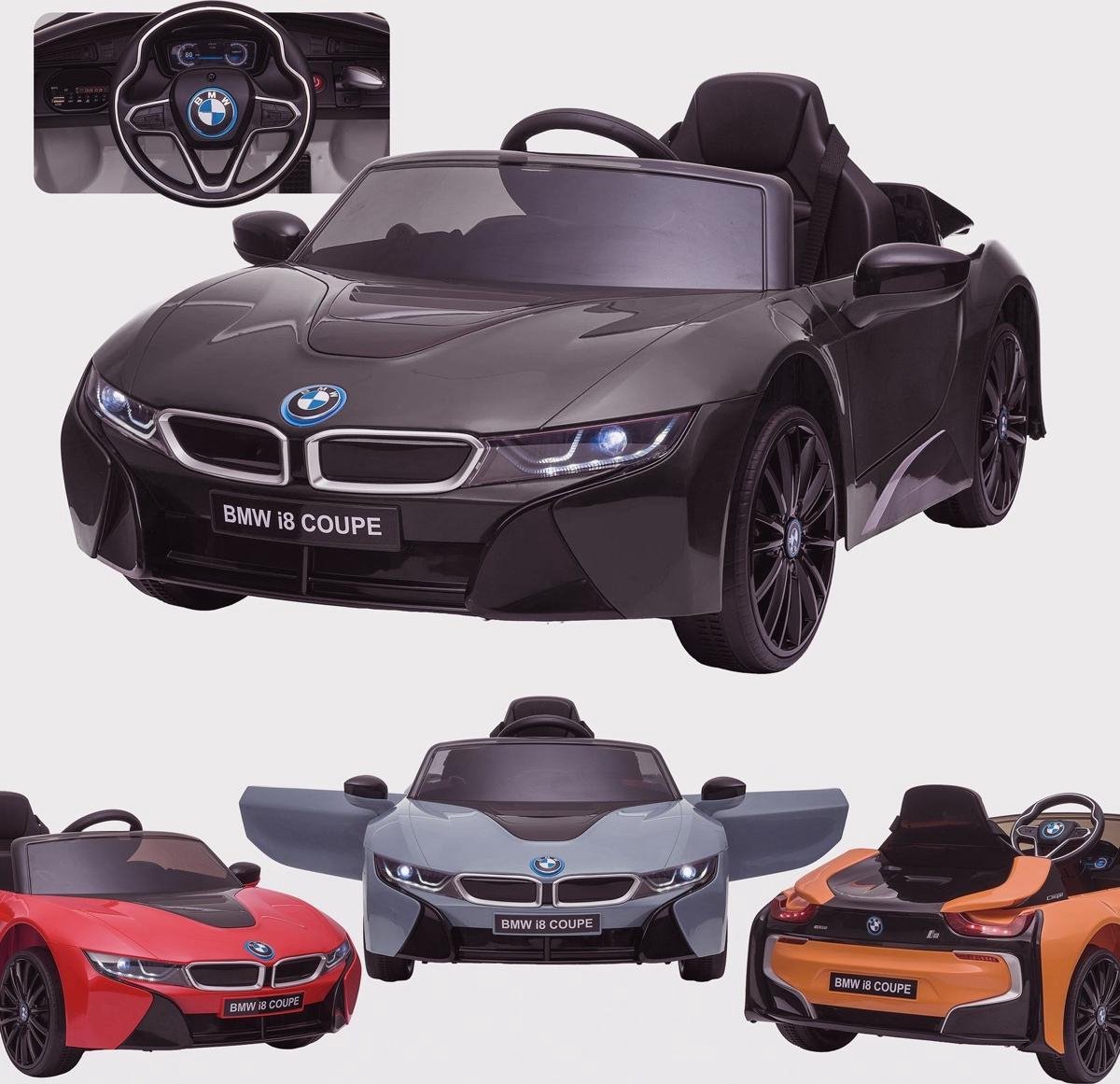 BMW I8 Elektrische Kinderauto - Accu Auto - Sterke Accu - Afstandbediening - Wit