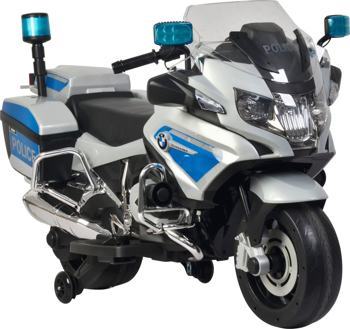 BMW R1200 Elektrische Politie Kindermotor Grijs