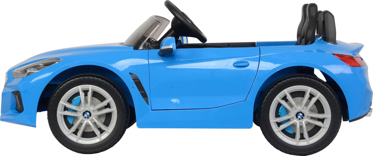 BMW Z4 Roadster Elektrische Accu Kinderauto Blauw 6 Volt