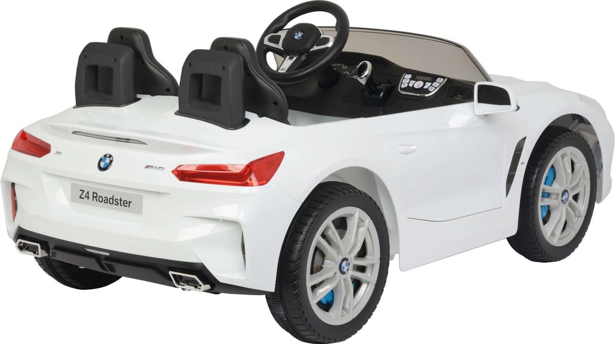 BMW Z4 Roadster Elektrische Accu Kinderauto Wit 112.5 Centimeter 11.7 Kilogram 6 Volt