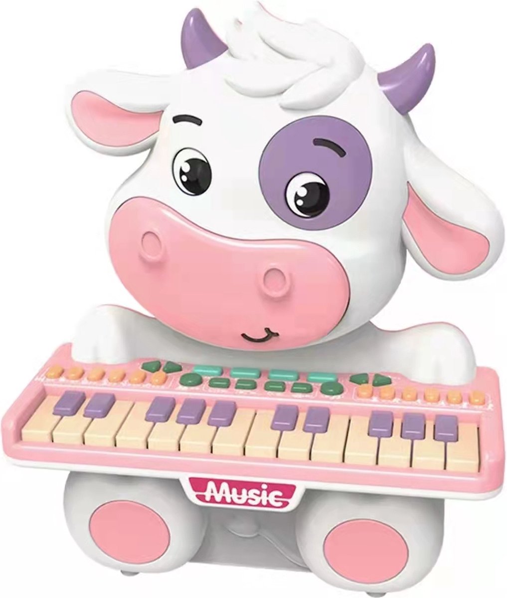 BOTC Baby Zing  Speel Piano - Baby Muziek Instrument-Dierenpiano – Interactief speelgoed - Dierengeluiden