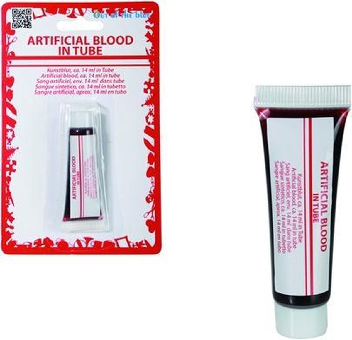 Tube kunstbloed 28 ml