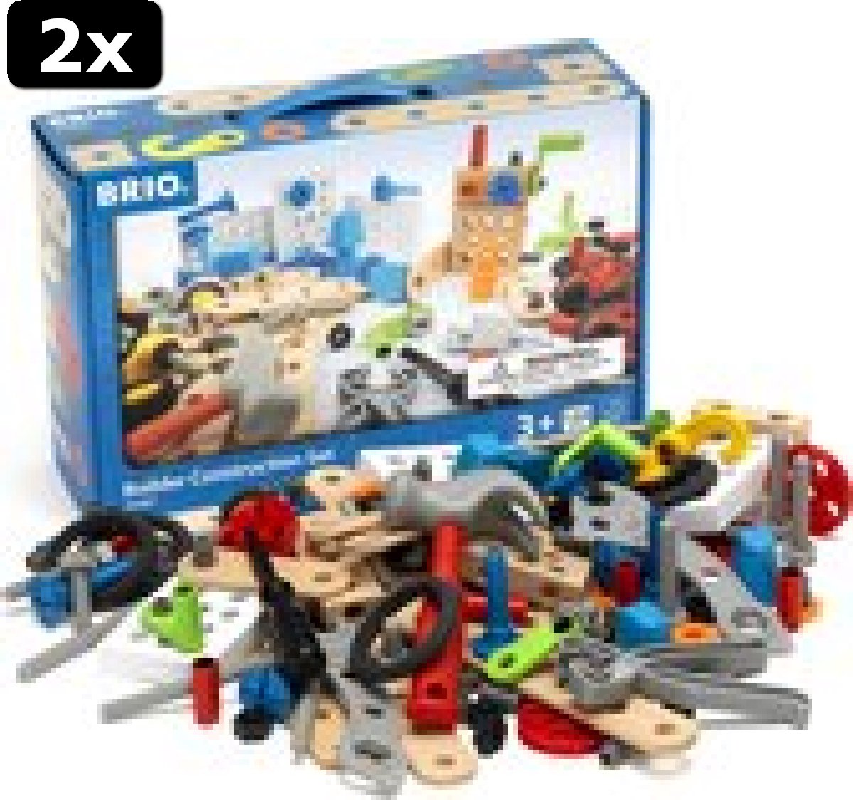 2x BRIO Builder- Constructie set - 34587