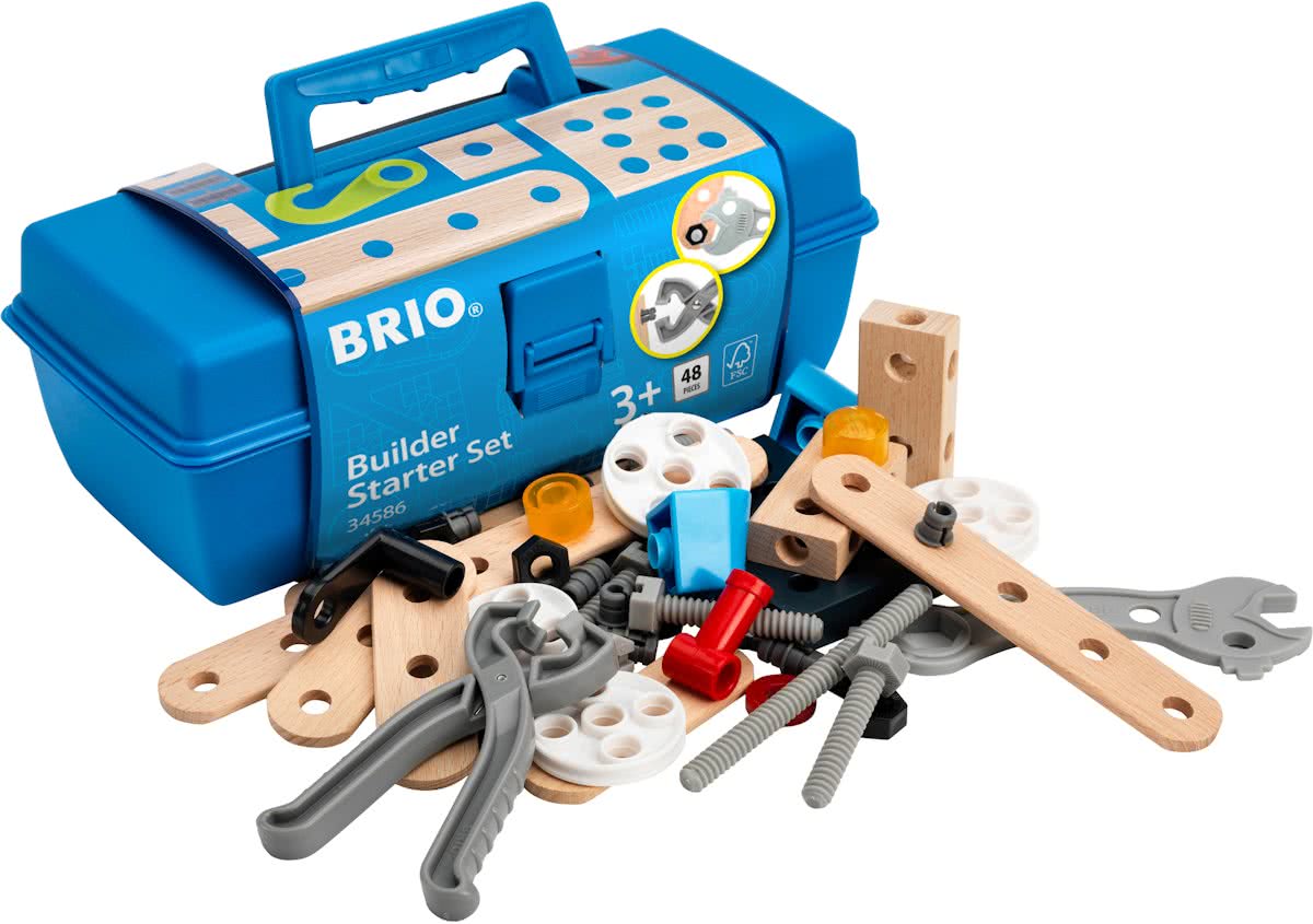 BRIO Builder- Starter gereedschapskist - 34586