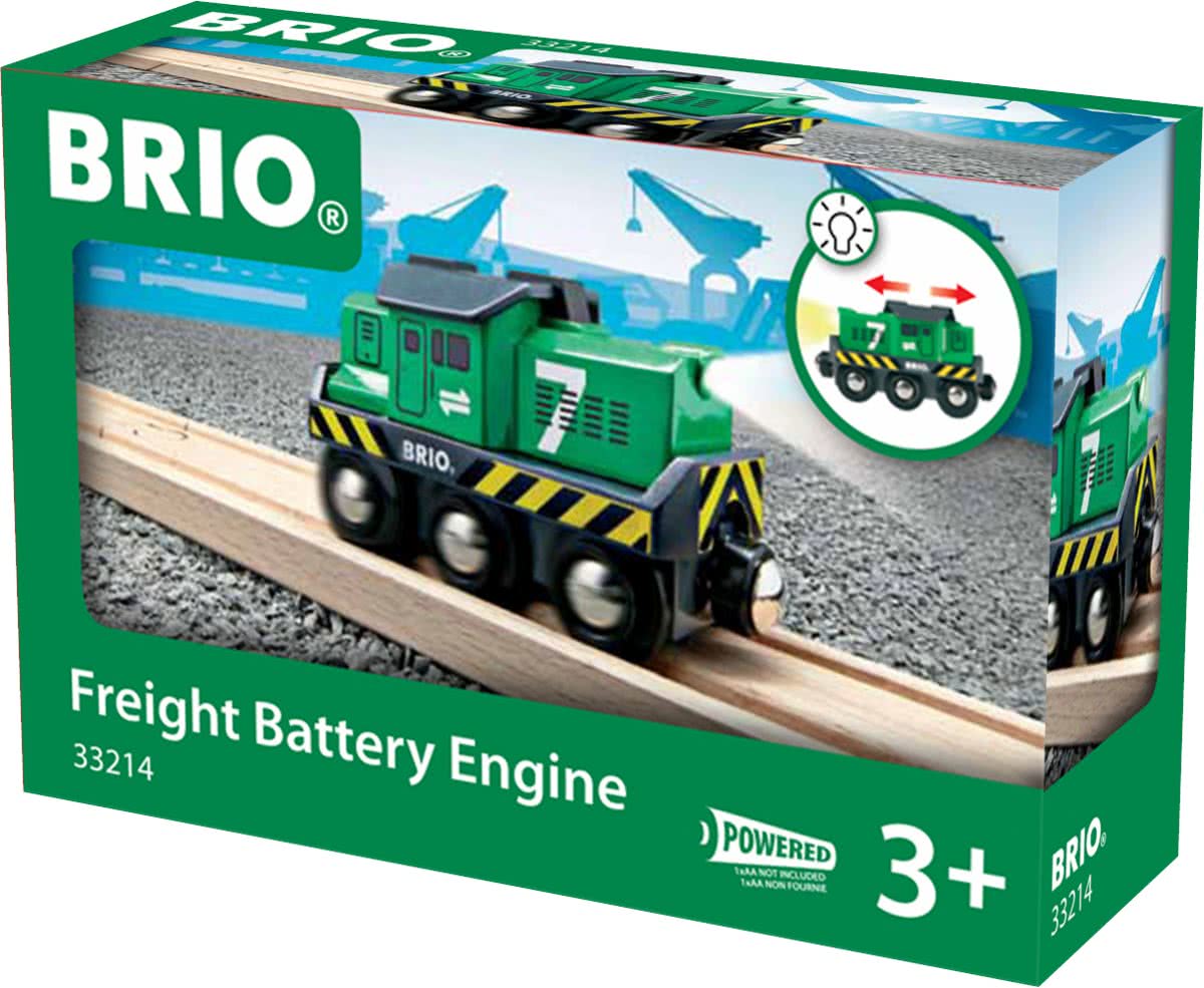 BRIO Locomotief voor goederentrein op batterijen - 33214