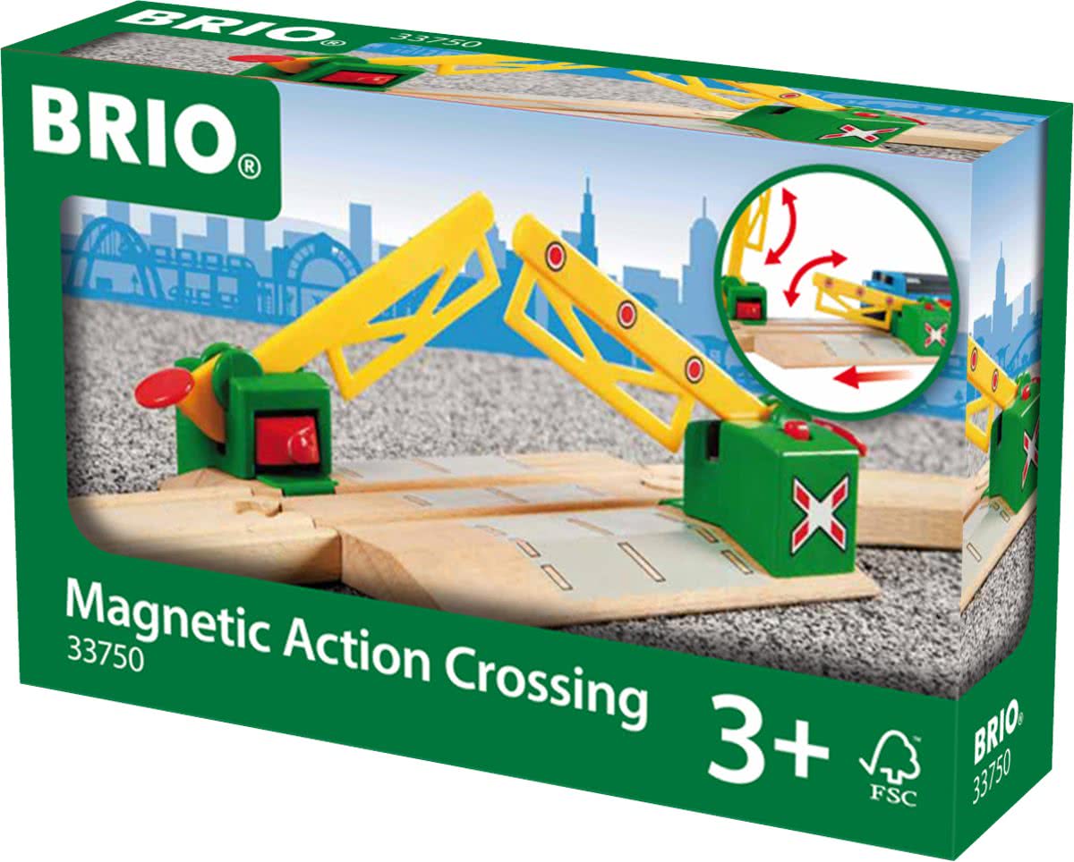 BRIO Magnetische spoorwegovergang - 33750