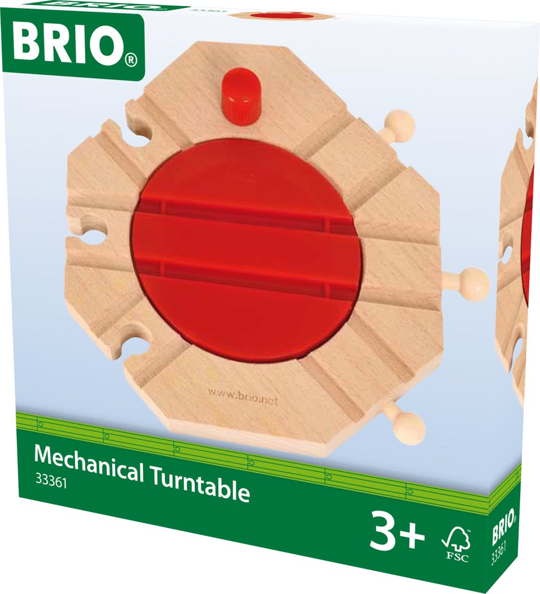 BRIO Mechanische draaitafel - 33361