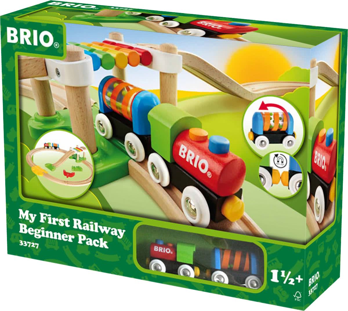 BRIO Mijn Eerste luxe Treinset - 33727