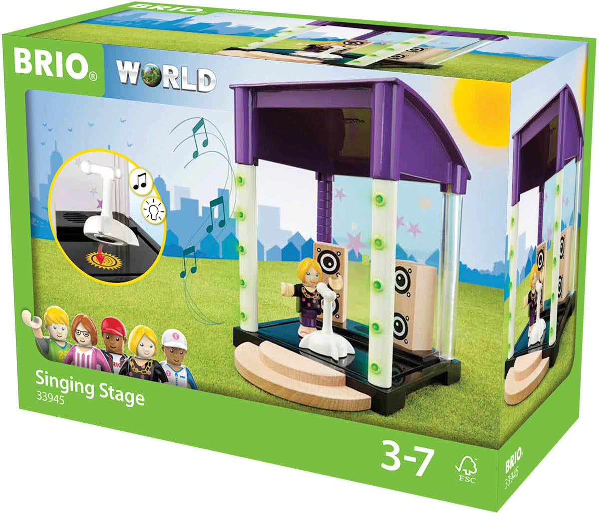 BRIO Podium met licht en geluidseffect - 33945