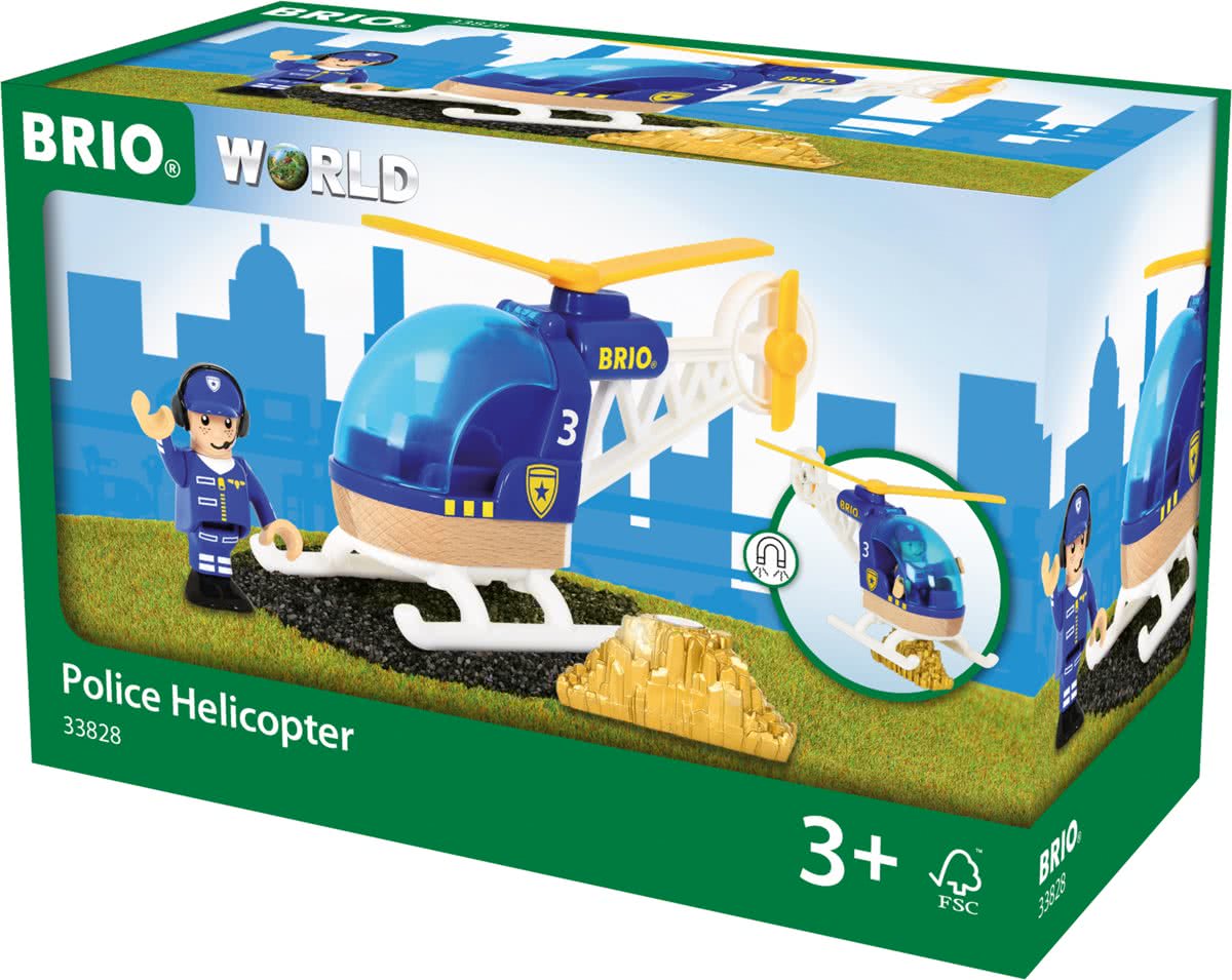 BRIO Politie helicopter - 33828