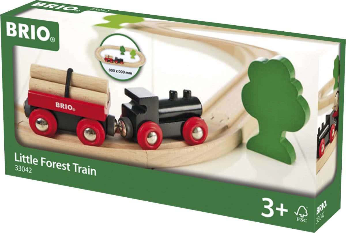   Treinset met bomen - 33042