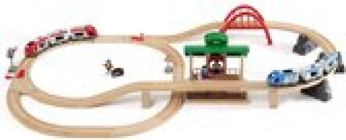 BRIO Treinset met perron - 33512